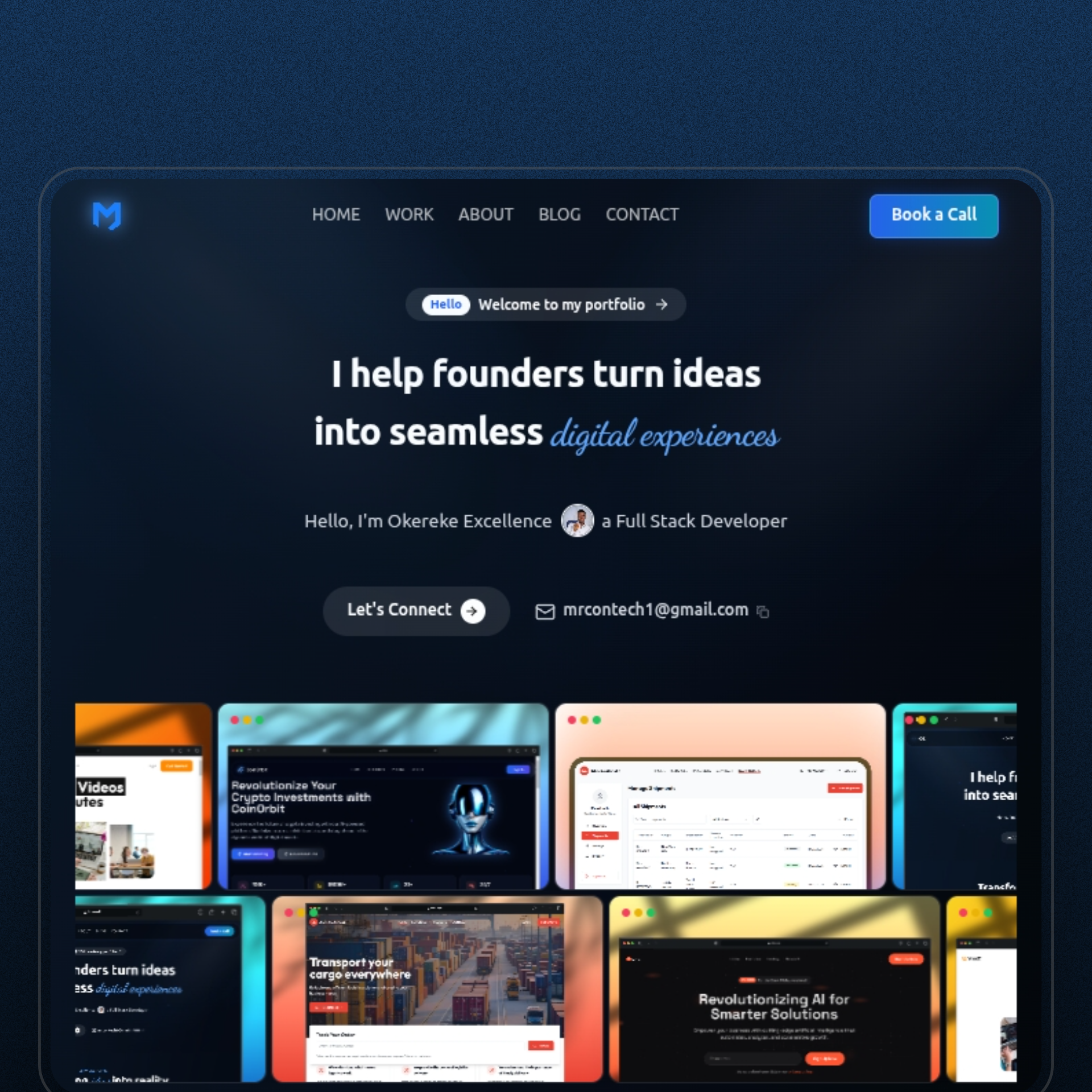 Developer Portfolio Showcase
